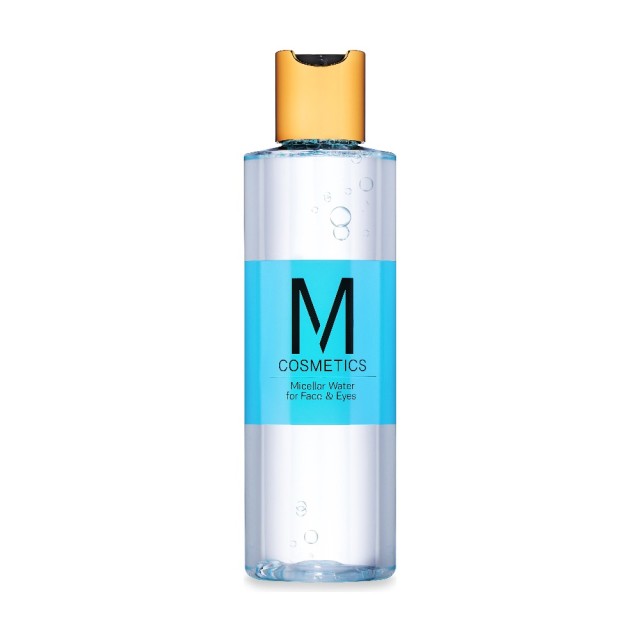 M Cosmetics Micellar Water for Face & Eyes 200ml (Νερό Καθαρισμού για Πρόσωπο & Μάτια)