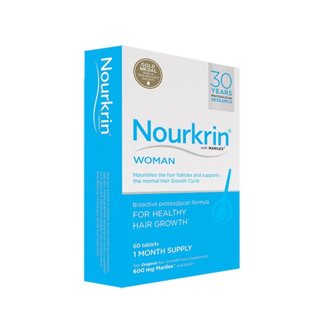Nourkrin Woman 60tabs (Συμπλήρωμα Διατροφής Κατά της Γυναικείας Τριχόπτωσης)