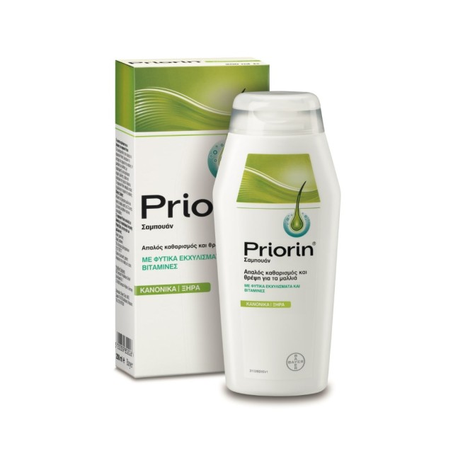 Priorin Shampoo Normal/Dry Hair 200ml (Σαμπουάν Κατά της Τριχόπτωσης για Κανονικά/Ξηρά Μαλλιά)