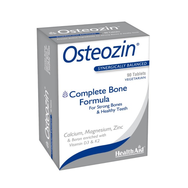 Health Aid Osteozin Complete Bone Formula 90tabs (για την Υγεία των Οστών & των Μυών)