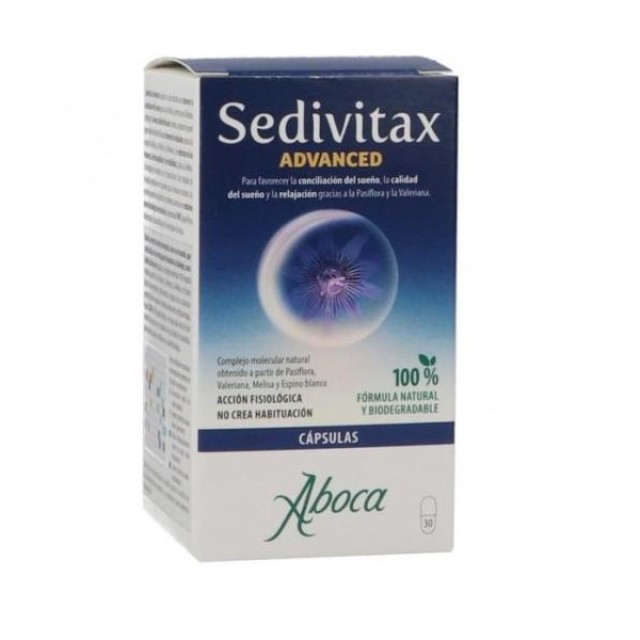 Aboca Sedivitax Advanced 30caps (Συμπλήρωμα Διατροφής για τον Ύπνο)