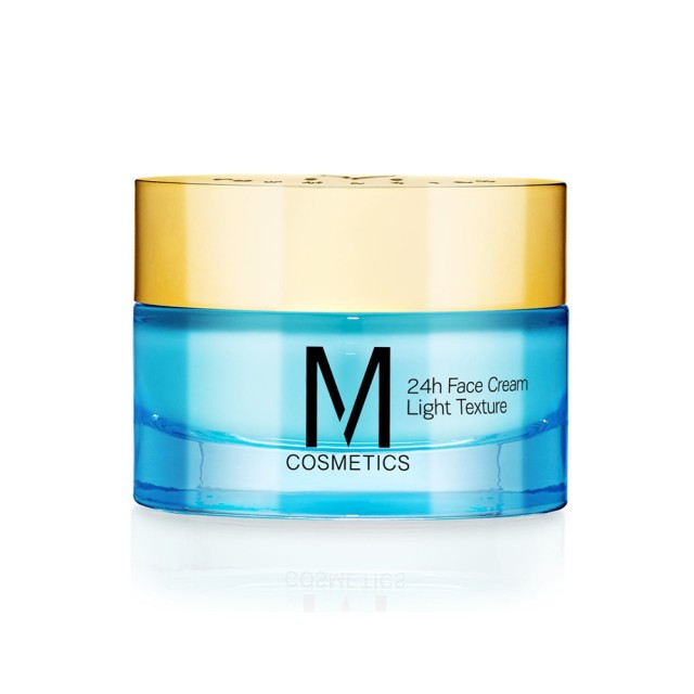 M Cosmetics 24h Face Cream Light Texture 50ml (24ωρη Κρέμα Προσώπου Ελαφριάς Υφής για Κανονικές / Μικτές Επιδερμίδες)