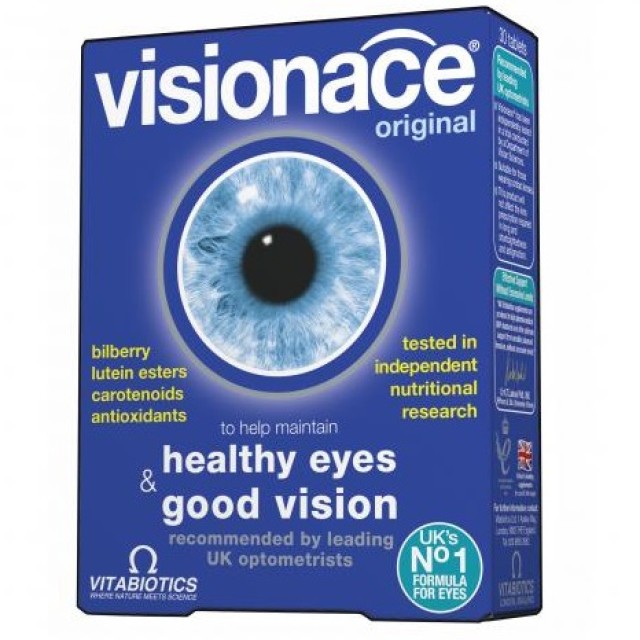 Vitabiotics Visionace Original 30tabs (Συμπλήρωμα Διατροφής για την Υγεία των Ματιών)