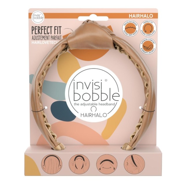 Invisibobble Fall in Love Hairhalo Hello Pumpkin (Στέκα Μαλλιών με Δερμάτινη Υφή)