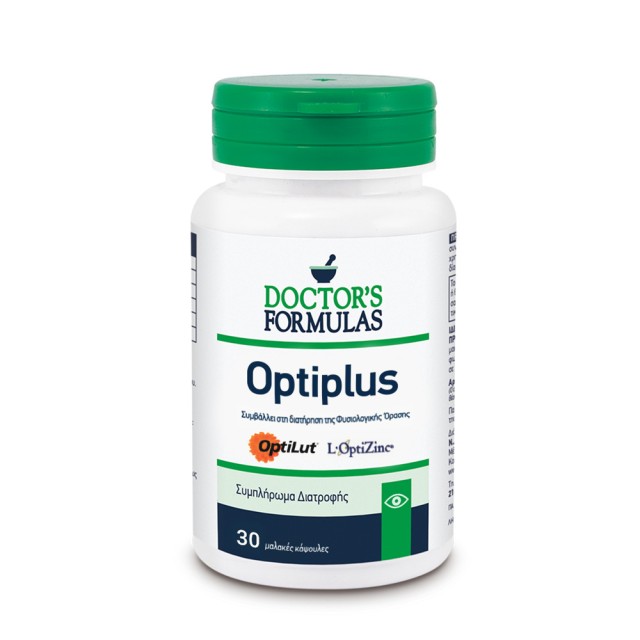Doctors Formula Optiplus 30softgels (Συμβάλλει στη Διατήρηση της Φυσιολογικής Όρασης)