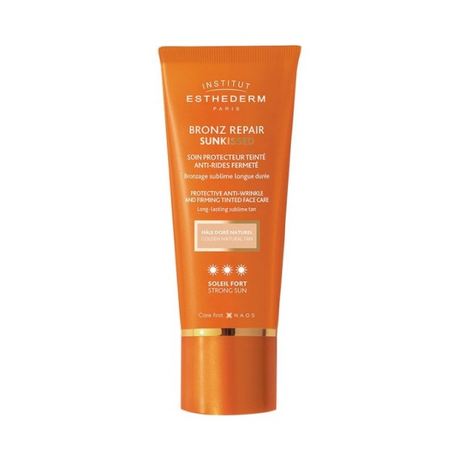 Institut Esthederm Bronz Repair Sunkissed 50ml (Αντηλιακή Αντιρυτιδική Κρέμα Προσώπου με Χρώμα)