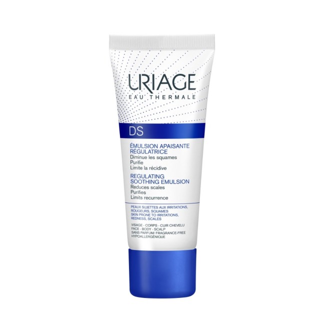 Uriage DS Regulating Soothing Emulsion 40ml (Κρέμα Εξισορρόπησης για την Ευαίσθητη Επιδερμίδα)