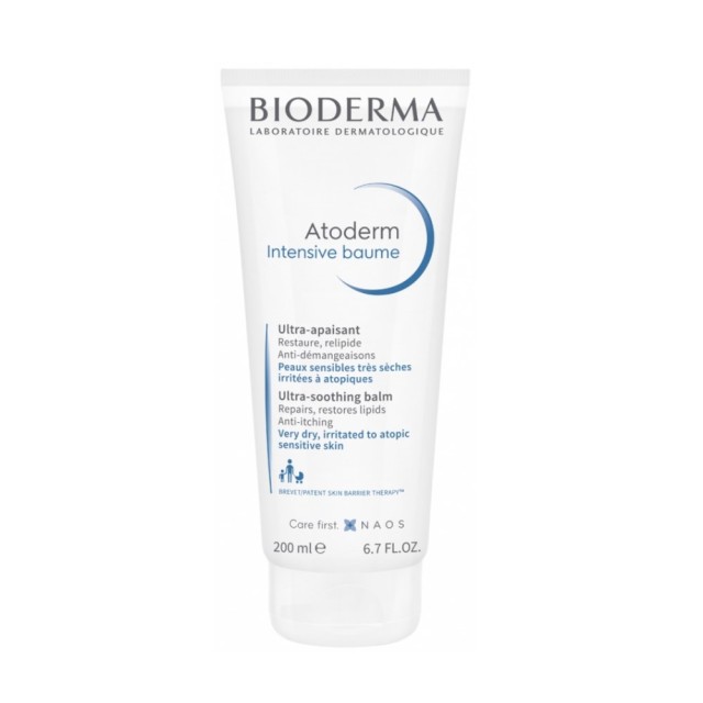 Bioderma Atoderm Intensive Ultra Soothing Balm 200ml (Εντατική Eπανορθωτική Φροντίδα Κατά του Κνησμο