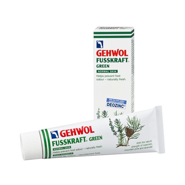Gehwol Fusskraft Green 75ml (Αντιιδρωτική & Αναζωογονητική Κρέμα Ποδιών)