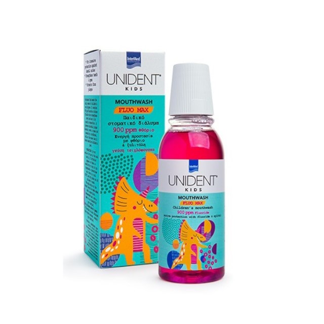 Intermed Unident Kids Fluo Max Mouthwash 250ml