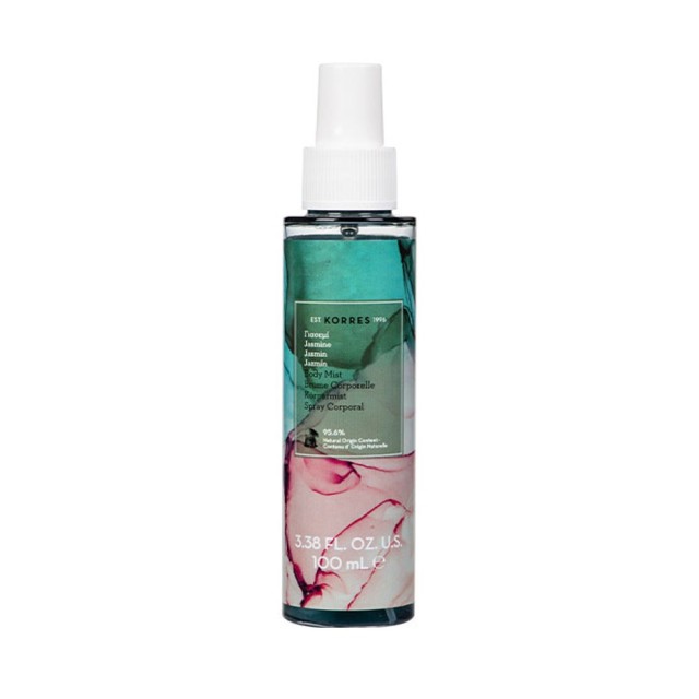 Korres Body Mist Jasmin 100ml (Αναζωογονητικό Άρωμα Σώματος Γιασεμί)