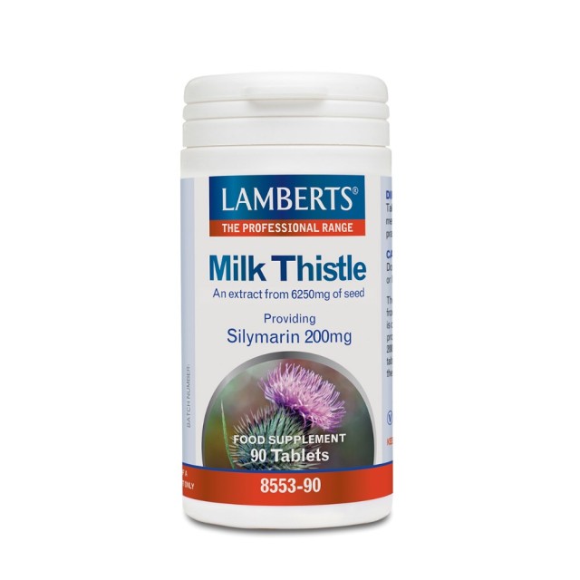 Lamberts Milk Thistle 6250mg 90tabs (Γαϊδουράγκαθο)