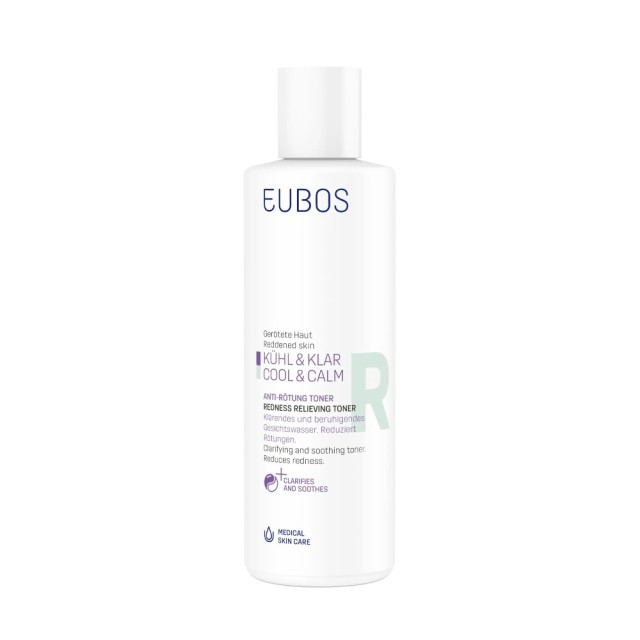 Eubos Cool & Calm Redness Relieving Toner 200ml (Καταπραϋντική Λοσιόν Προσώπου για την Ερυθρότητα)