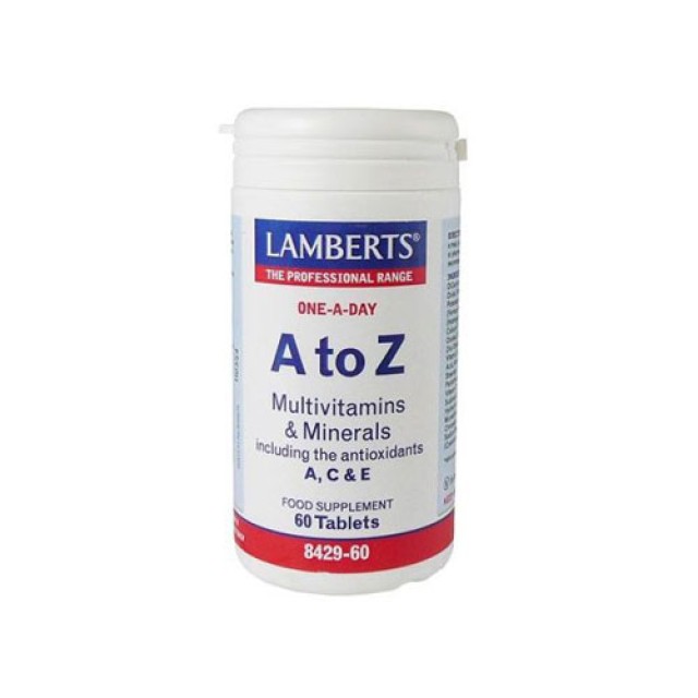 Lamberts A-Z Multivitamin 60tabs (Πολυβιταμινούχο Συμπλήρωμα Διατροφής)