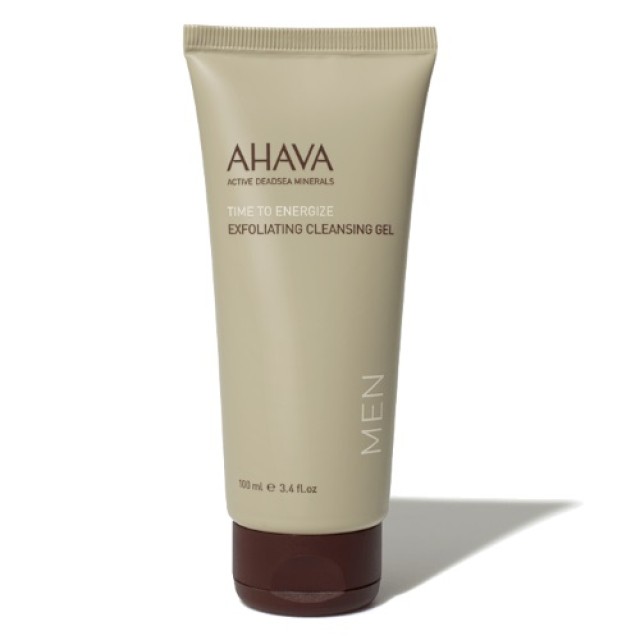 Ahava Men Exfoliating Cleansing Gel 100ml (Απαλό - Ενυδατικό Καθαριστικό Προσώπου για την Ανδρική Επιδερμίδα) 