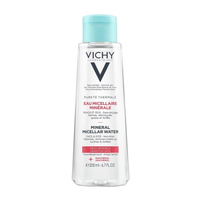 Vichy Purete Thermal Micellar Water Sensitive 200ml (Νερό Καθαρισμού & Ντεμακιγιάζ για Ευαίσθητη Επι