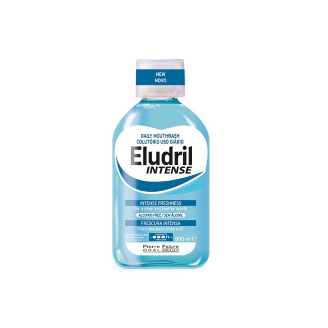 Elgydium Eludril Intense Mouthwash 500ml (Στοματικό Διάλυμα με Έντονη Φρεσκάδα)