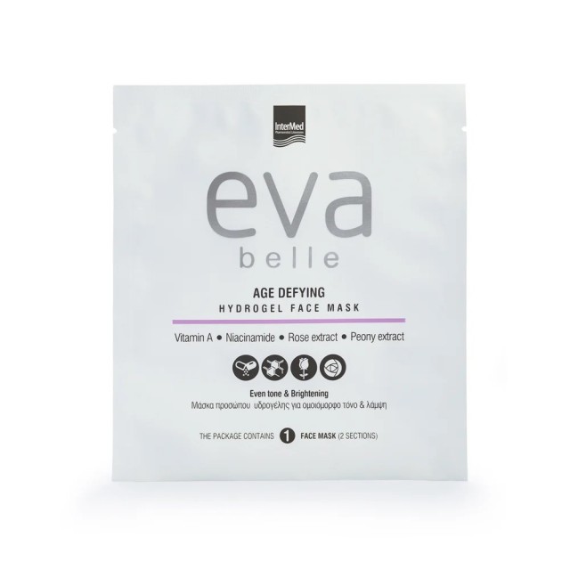 Eva Belle Age Defying Hydrogel Face Mask 1τεμ (Mάσκα Υδρογέλης για Ομοιόμορφο Τόνο & Λάμψη)