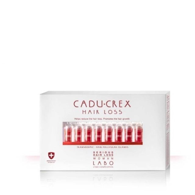 Labo Caducrex Serious Woman 20αμπούλες (Αγωγή για Γυναίκες με Προχωρημένη Τριχόπτωση)