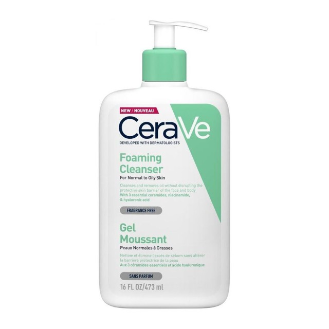 CeraVe Foaming Cleanser 473ml (Καθαριστικό Προσώπου & Σώματος)
