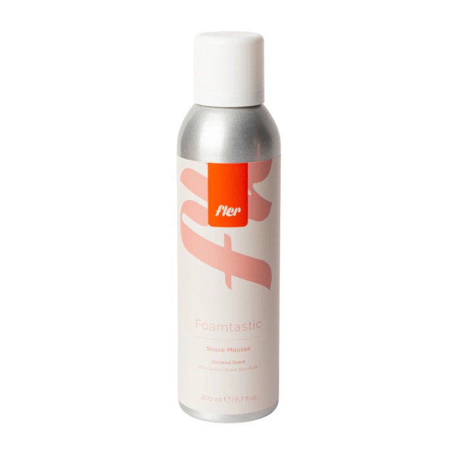 Fler Foamtastic Shave Mousse Coconut Scent 200ml (Αφρός Ξυρίσματος με Άρωμα Καρύδα)