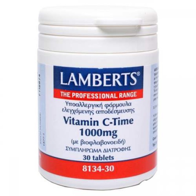 Lamberts Vitamin C 1000mg Time Release 30tab