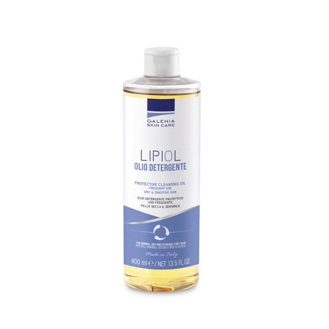 Galenia Skin Care Lipiol Cleansing Oil 400ml (Λάδι Καθαρισμού & Προστασίας για Κανονική & Ξηρή Επιδερμίδα)