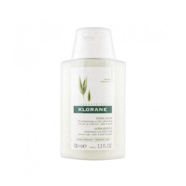 Klorane Avoine Ultra Gentle Shampoo 100ml (Σαμπουάν με Βρώμη για Καθημερινή Χρήση)