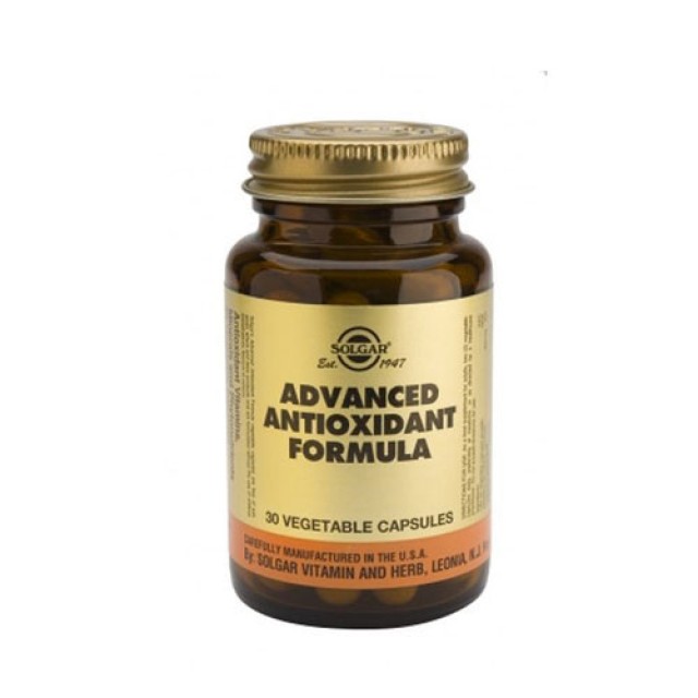 Solgar Advanced Antioxidant Formula 30 Vegetarian Caps (Αντιοξειδωτικά)