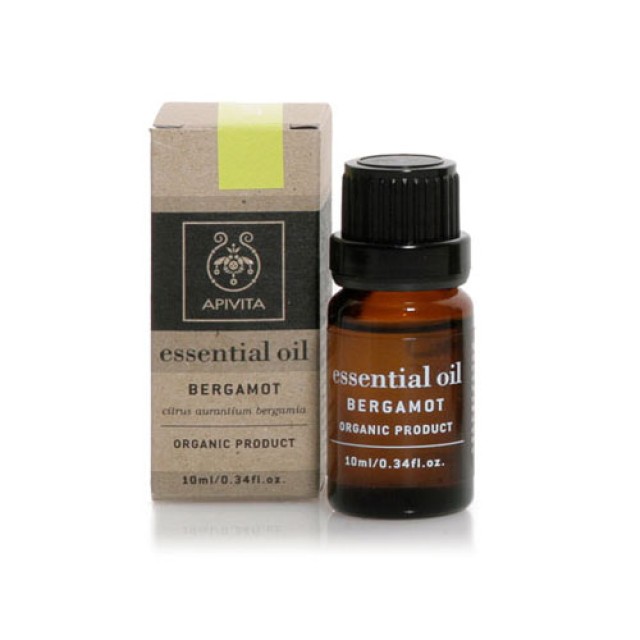 Apivita Essential Oil Bergamot 10ml (Αιθέριο Έλαιο Περγαμόντο)