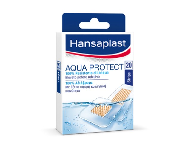 Hansaplast Aqua Protect 20 τεμάχια (Με Εξτρα Κολλητική Ικανότητα)