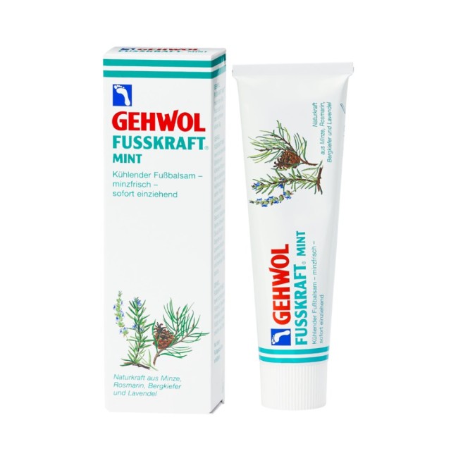 Gehwol Fusskraft Mint Balm 125ml (Αντιφλογιστικό Βάλσαμο για Πέλματα & Γάμπες)