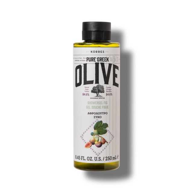 Korres Pure Greek Olive Showergel Fig 250ml (Αφρόλουτρο Σύκο) 
