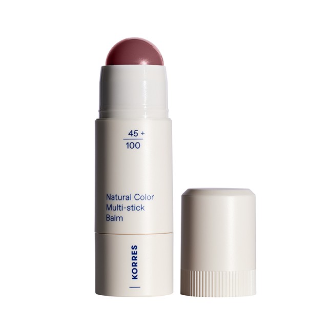 Korres Natural Color Multi-stick Balm 23 Vintage Rose 4,5gr (Στικ για Χρώμα & Λάμψη σε Ζυγωματικά & Χείλη)