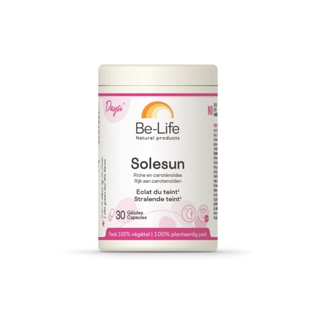 Be-Life Solesun 365 30caps (Συμπλήρωμα Διατροφής για Φυσική Προστασία του Δέρματος απ τον Ήλιο)