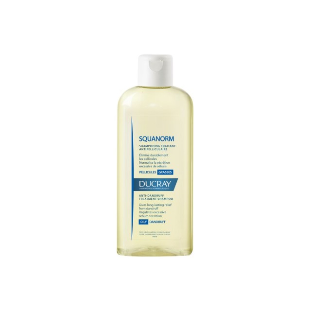 Ducray Squanorm Anti-Dandruff Treatment Shampoo 200ml (Σαμπουάν Κατά της Λιπαρής Πιτυρίδας) 