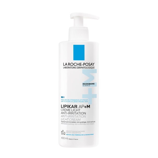 La Roche Posay Lipikar AP+M Light Cream 400ml (Μαλακτική Κρέμα για το Ξηρό Δέρμα με Τάση Ατοπίας)