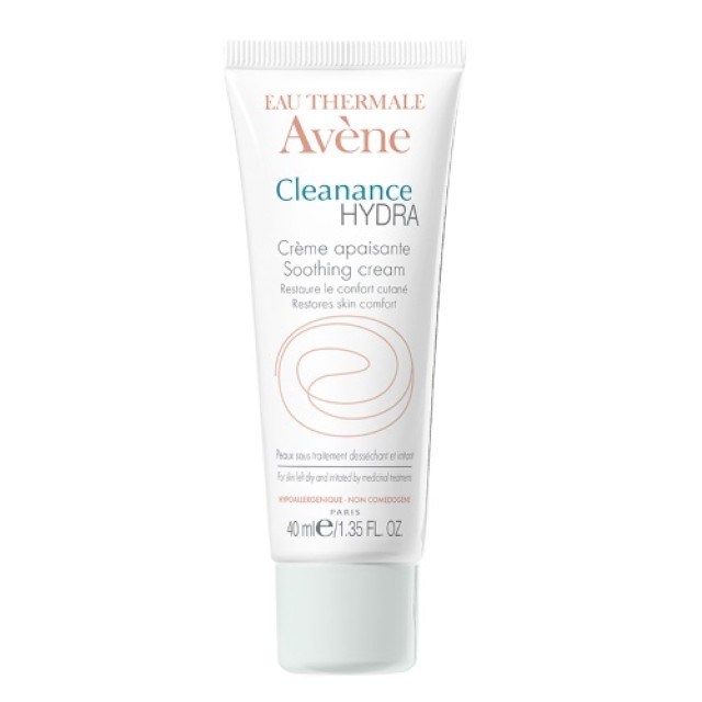 Avene Cleanance Hydra Creme Apaisante 40ml (Καταπραυντική & Ενυδατική Κρέμα για Ερεθισμένο Δέρμα)