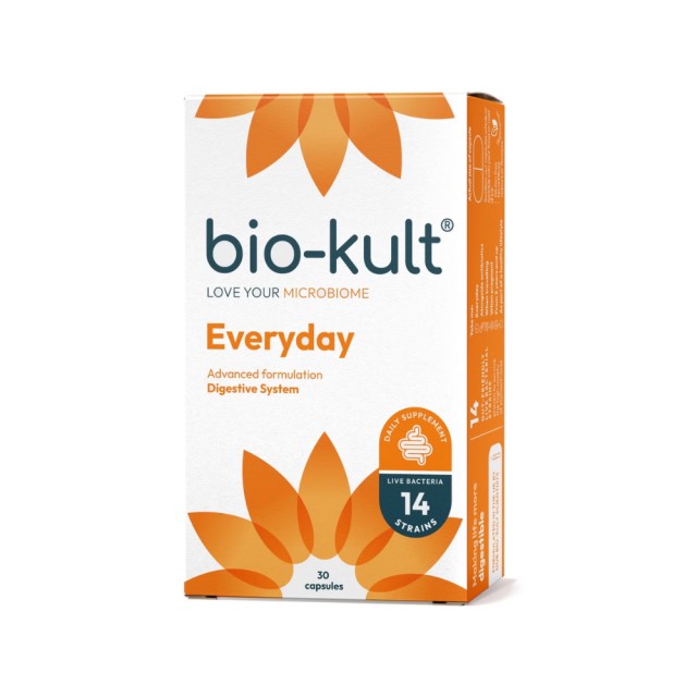 Bio-Kult Everyday 30caps (Προηγμένη Φόρμουλα Προβιοτικών για την Υγεία του Πεπτικού & Ανοσοποιητικού Συστήματος)