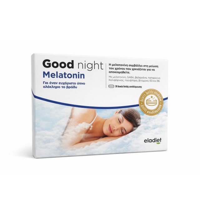 Eladiet Good Night Melatonin 1mg 30tabs