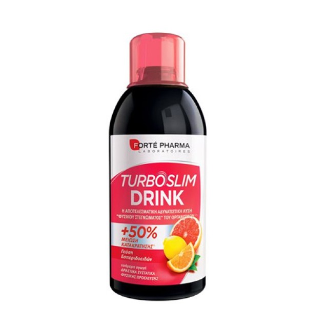 Forte Pharma Turboslim Drink Εσπεριδοειδή 500ml (Αποτοξίνωση & Μείωση Κατακράτησης)