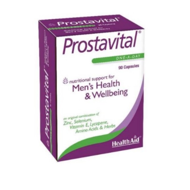 Health Aid Prostavital 90caps (Συμπλήρωμα Διατροφής για την Καλή Λειτουργία του Προστάτη) 