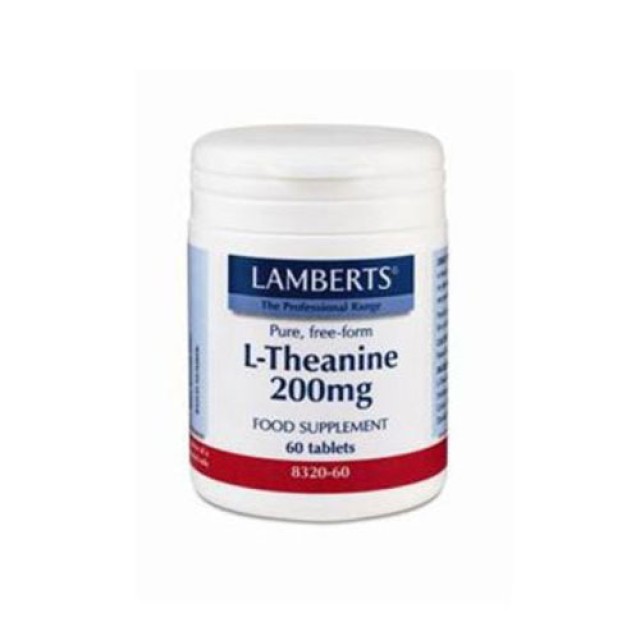 Lamberts L Theanine 200mg 60tab (Θειανίνη)
