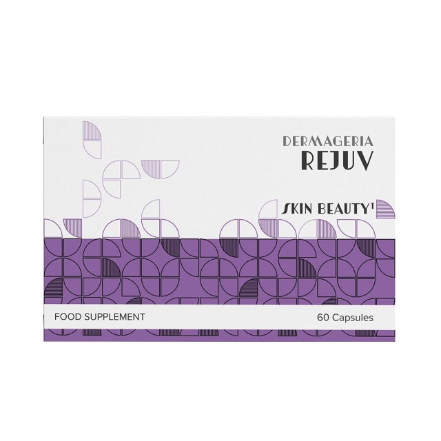 Dermageria Rejuv 60caps (Συμπλήρωμα Διατροφής για το Δέρμα & Προστασία των Κυττάρων από το Οξειδωτικό Στρες)