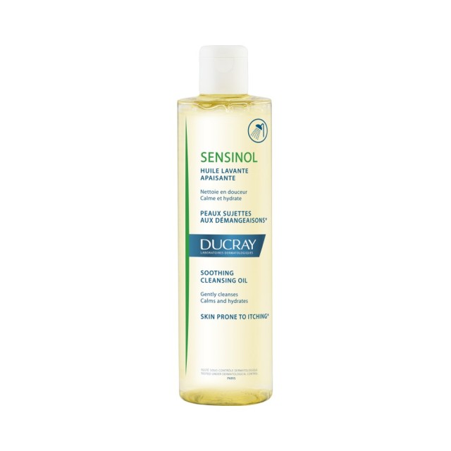 Ducray Sensinol Soothing Cleansing Oil 400ml (Καθαριστικό Λάδι Σώματος για Ανακούφιση από τον Kνησμό)