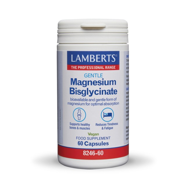 Lamberts Gentle Magnesium Bisglycinate 60tabs