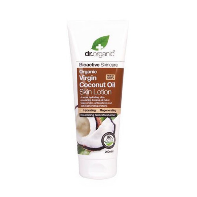 Dr.Organic Coconut Oil Skin Lotion 200ml (Γαλάκτωμα Σώματος)