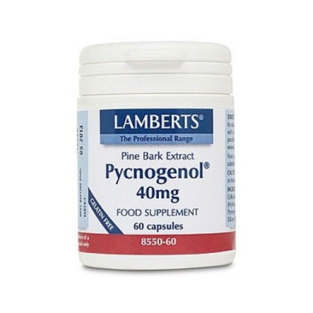 Lamberts Pycnogenol 40mg 60cap (Εκχύλισμα του Πεύκου Maritime)