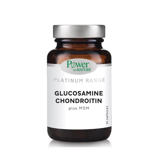 Power Health Platinum Range Glucosamine, Chondroitin Plus MSM 30caps (Συμπλήρωμα Διατροφής με Γλυκοζαμίνη, Χονδροϊτίνη & MSM για τις Αρθρώσεις)