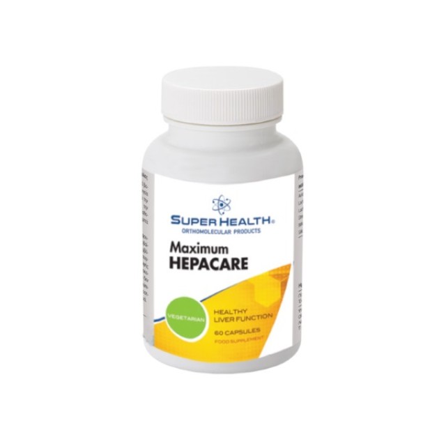 Super Health Maximum Hepacare 60caps (Αποτοξινωτικό Ήπατος)